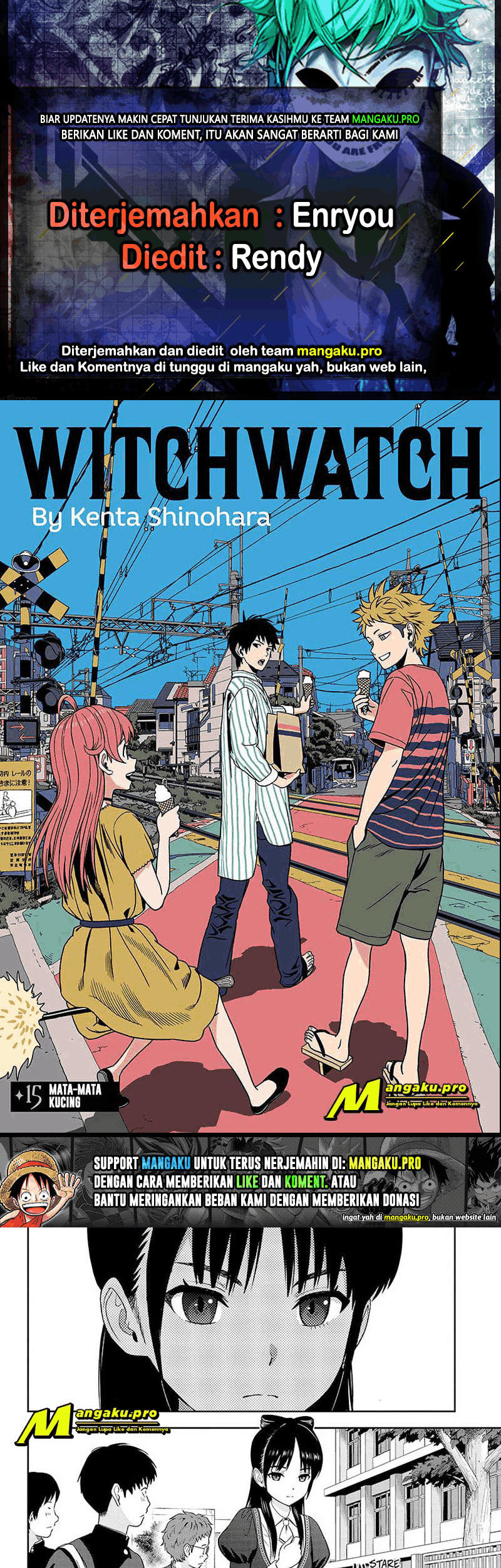 Baca Komik Witch Watch Chapter 15 Gambar 1