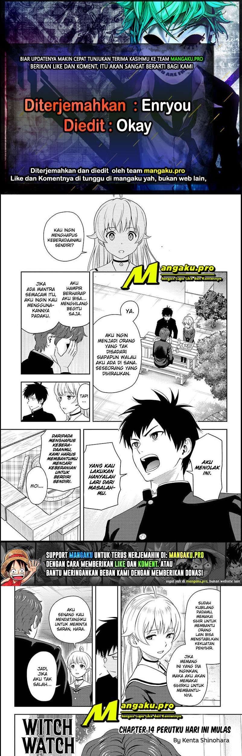 Baca Komik Witch Watch Chapter 14 Gambar 1