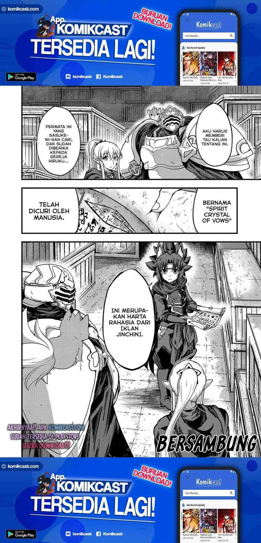 Gaikotsu Kishi-sama, Tadaima Isekai e Odekake-chuu Chapter 42 Gambar 39
