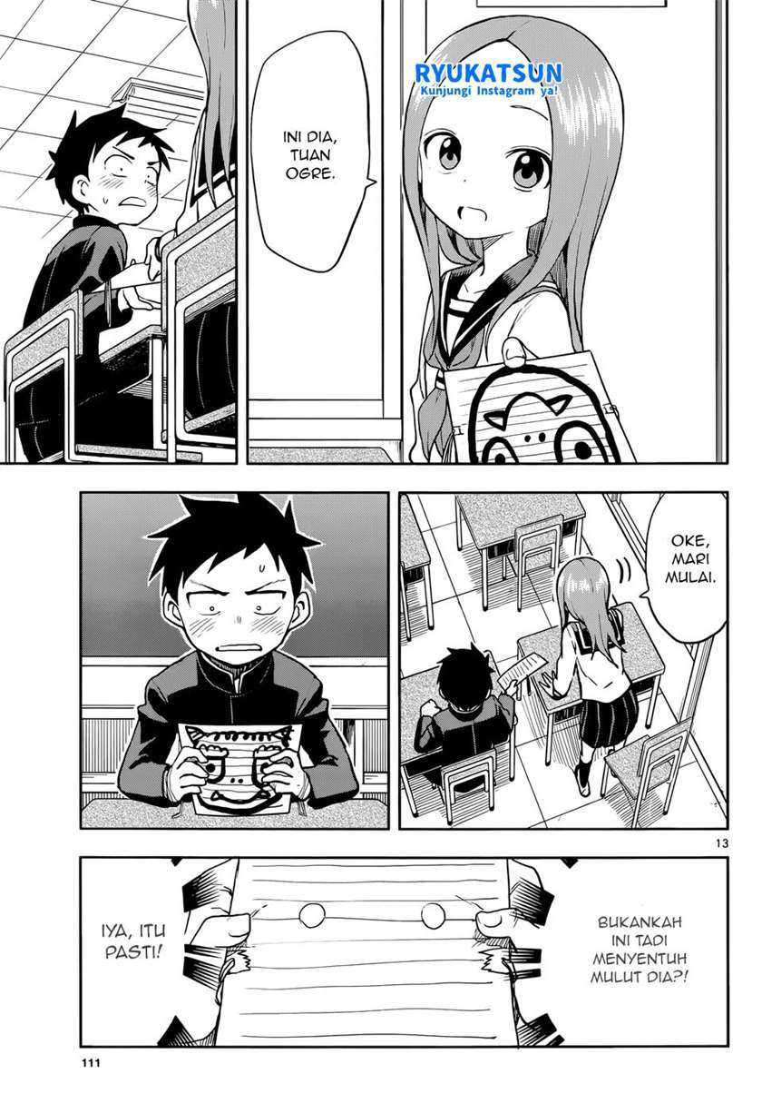Karakai Jouzu no Takagi-san Chapter 121 Gambar 14