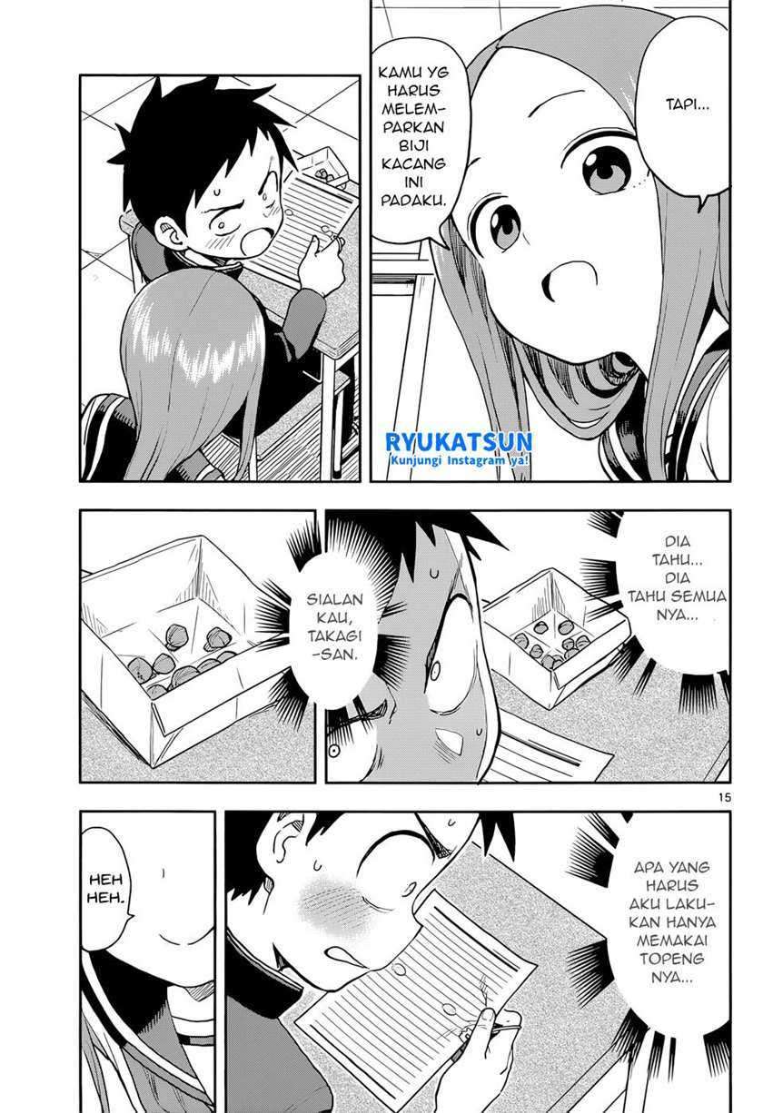 Karakai Jouzu no Takagi-san Chapter 121 Gambar 16