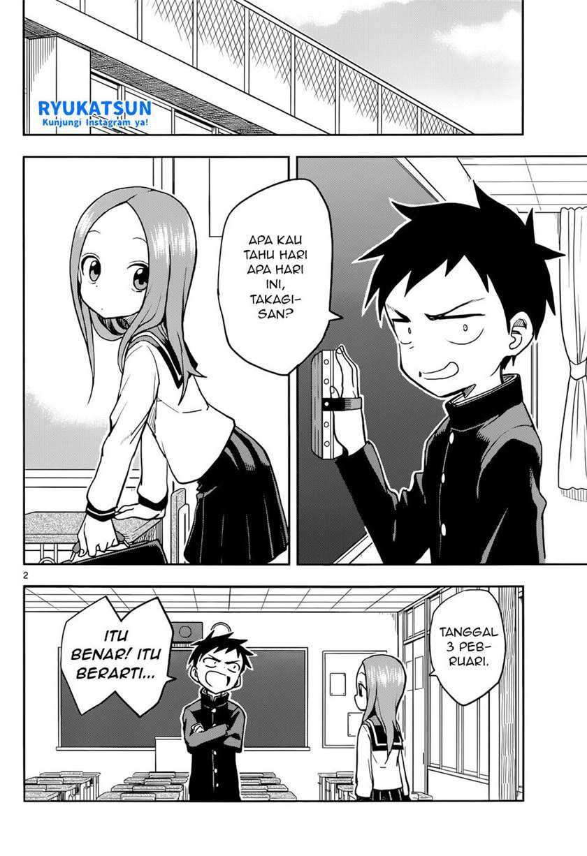 Karakai Jouzu no Takagi-san Chapter 121 Gambar 3