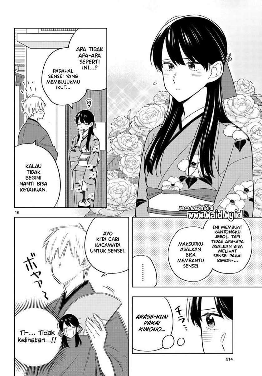 Sensei wa Koi wo Oshierarenai Chapter 37 Gambar 18