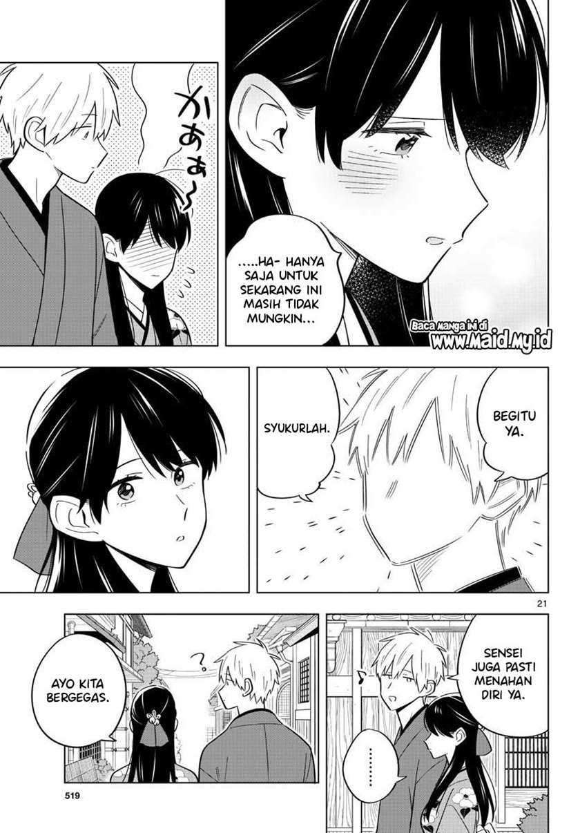 Sensei wa Koi wo Oshierarenai Chapter 37 Gambar 23