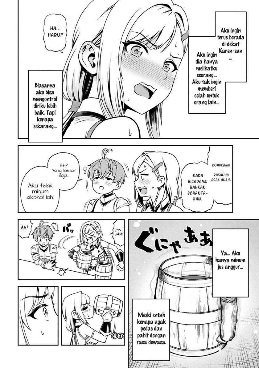 Toshiue elite onna kishi ga boku no mae de dake kawaii Chapter 08.1 Gambar 10