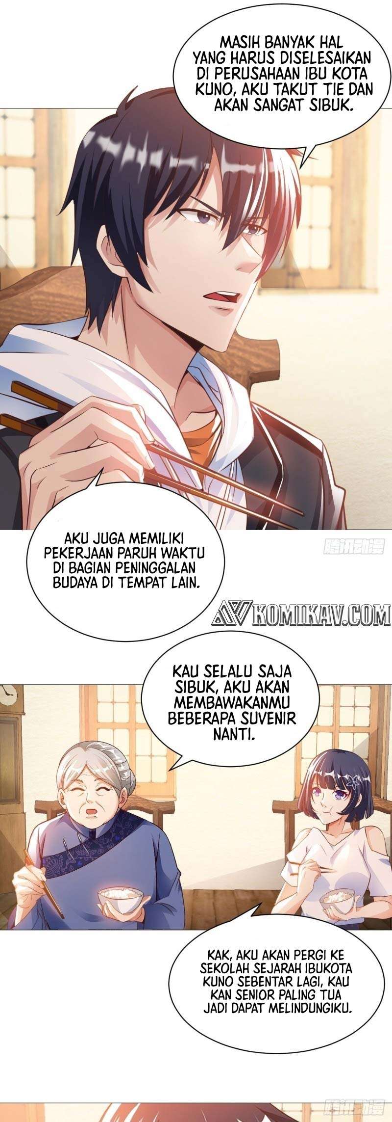 My Master Is A God Chapter 35 Gambar 8