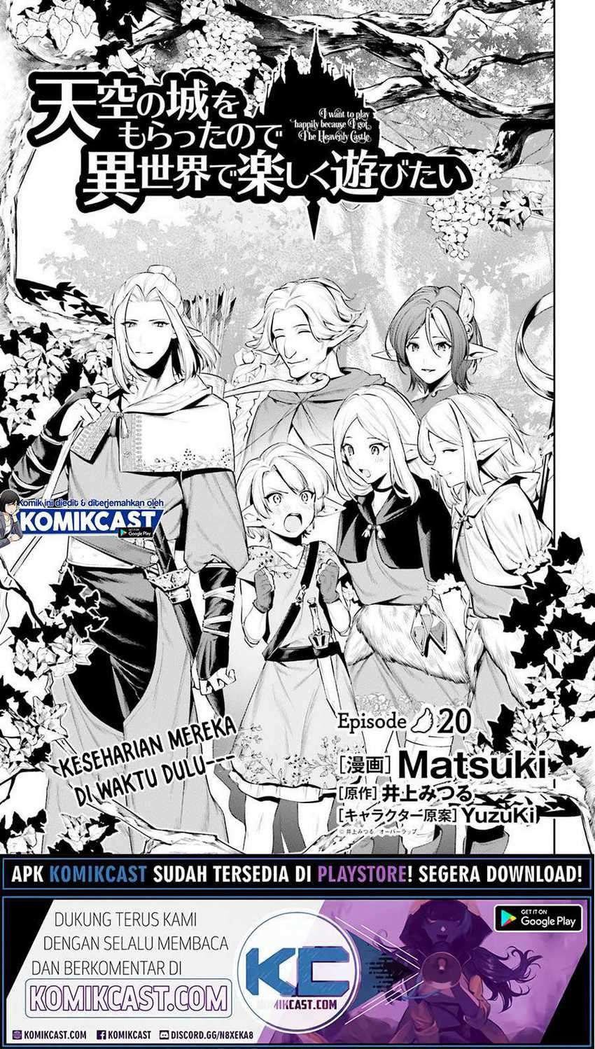 Baca Tenkuu no Shiro o Moratta no de Isekai de Tanoshiku Asobitai Chapter 20 Gambar 2