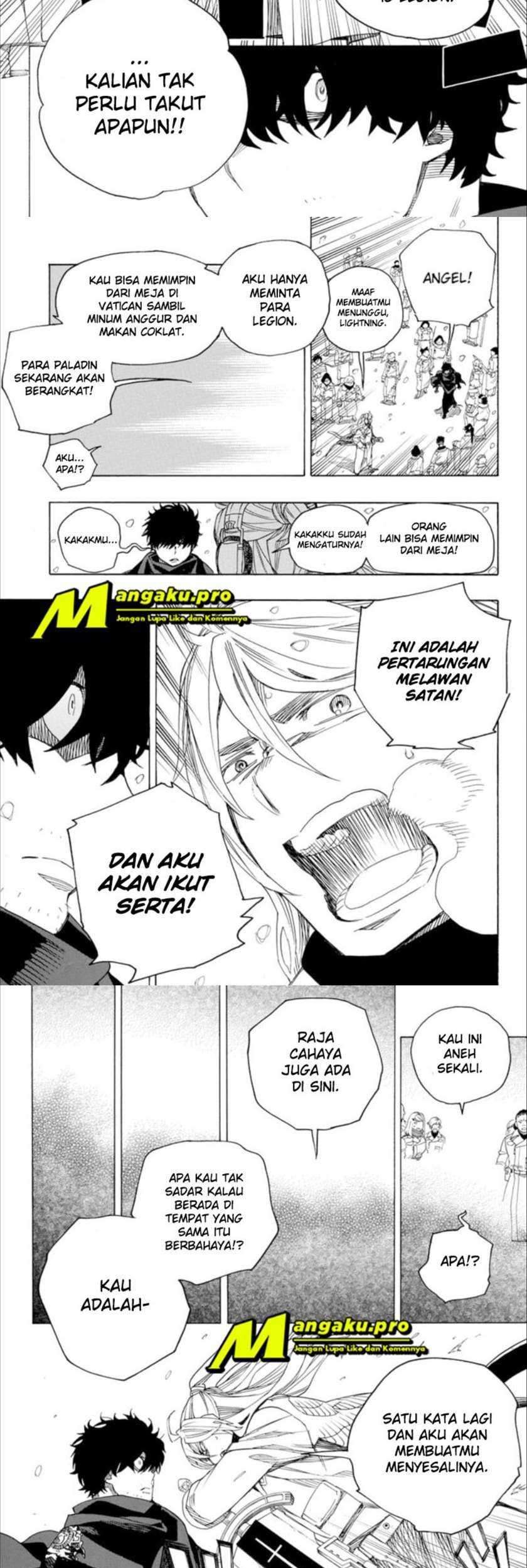Ao no Exorcist Chapter 131.2 Gambar 7