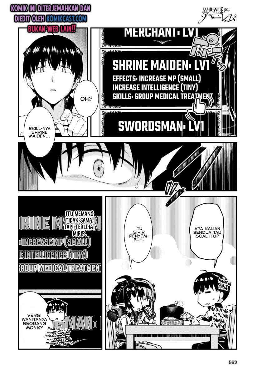 Isekai Meikyuu de Harem wo Chapter 47 Gambar 3