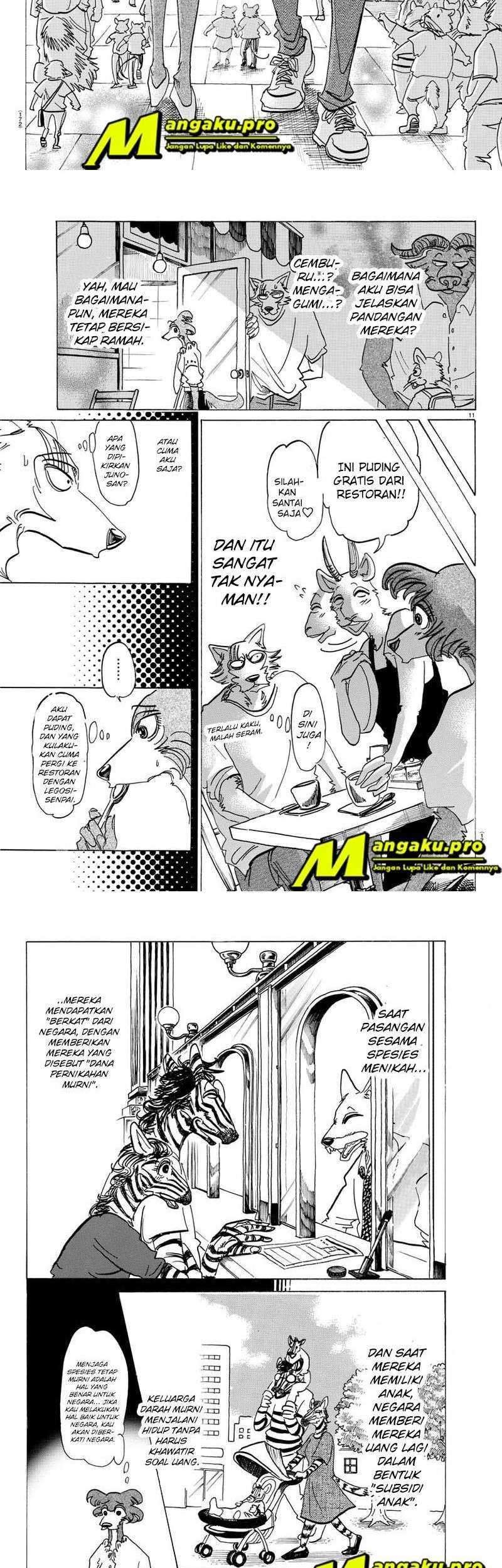 Beastars Chapter 137 Gambar 9