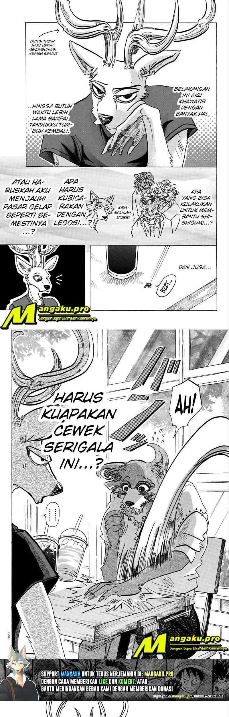 Beastars Chapter 136 Gambar 3