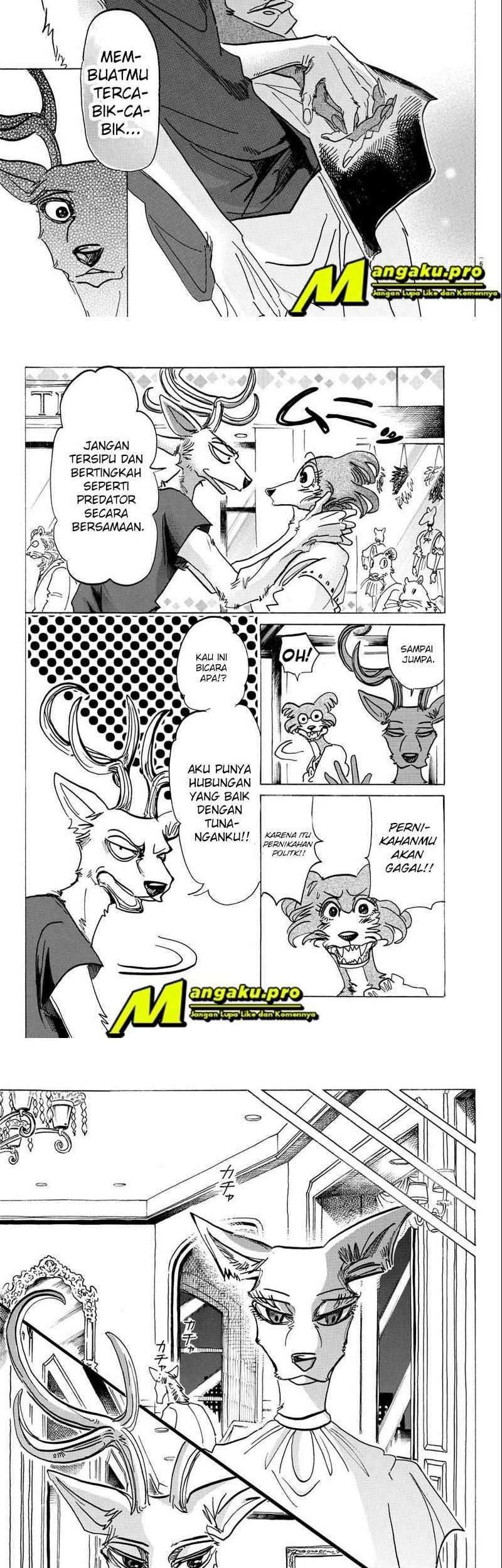 Beastars Chapter 136 Gambar 9