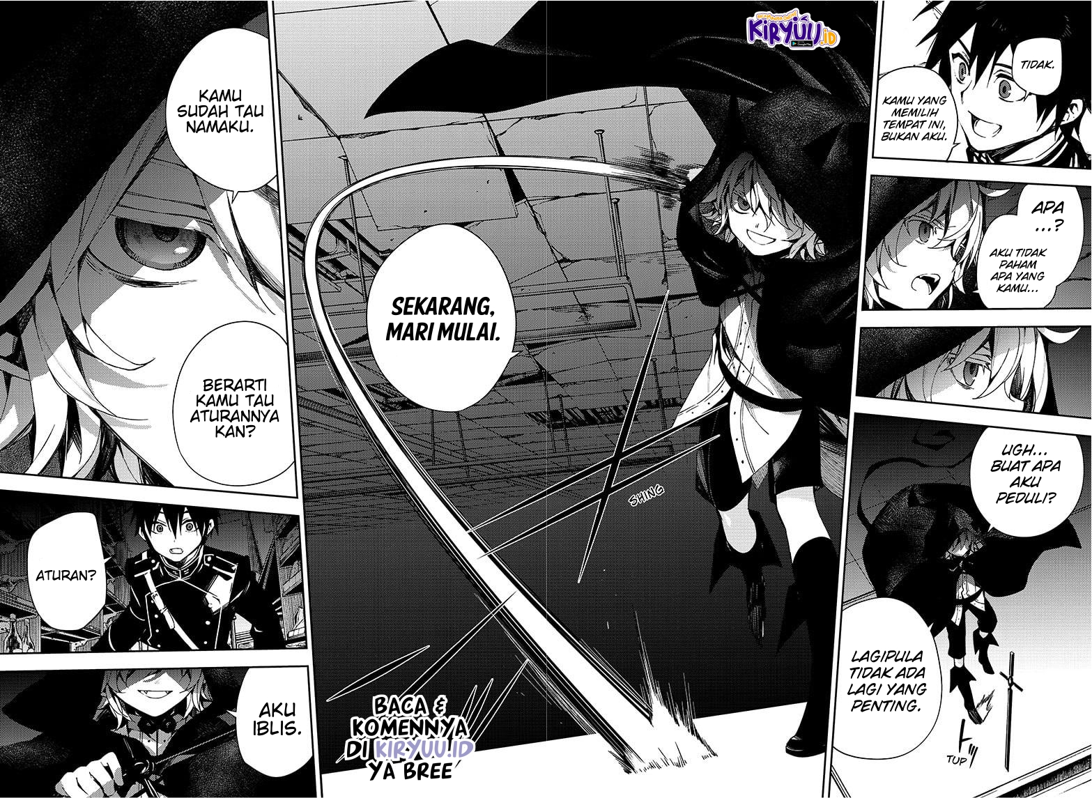 Owari no Seraph Chapter 103 Gambar 29