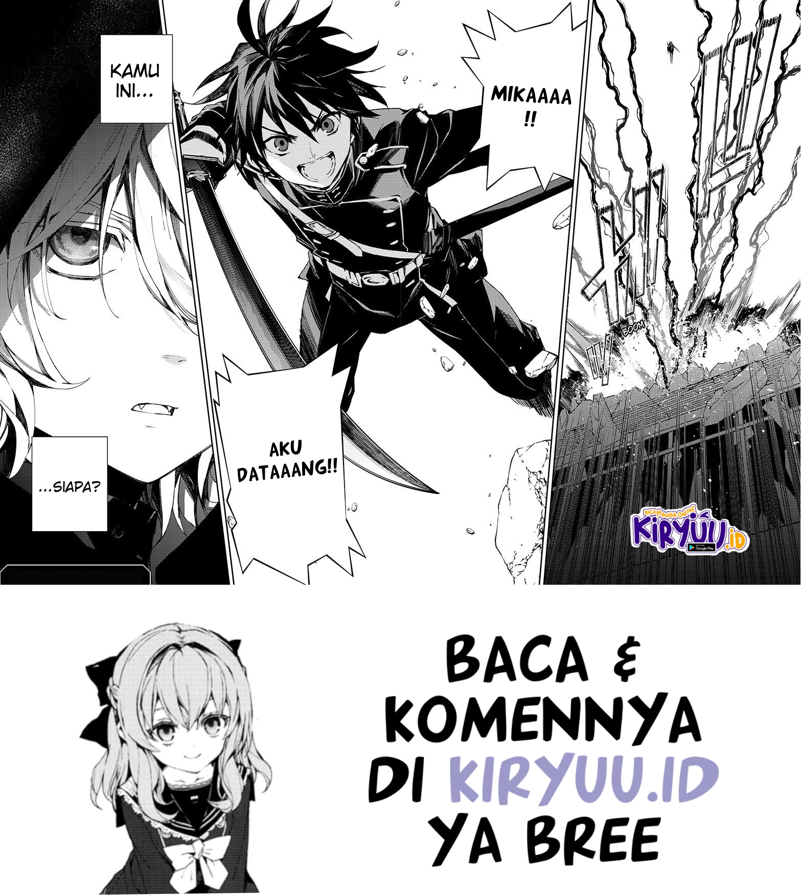 Owari no Seraph Chapter 103 Gambar 39