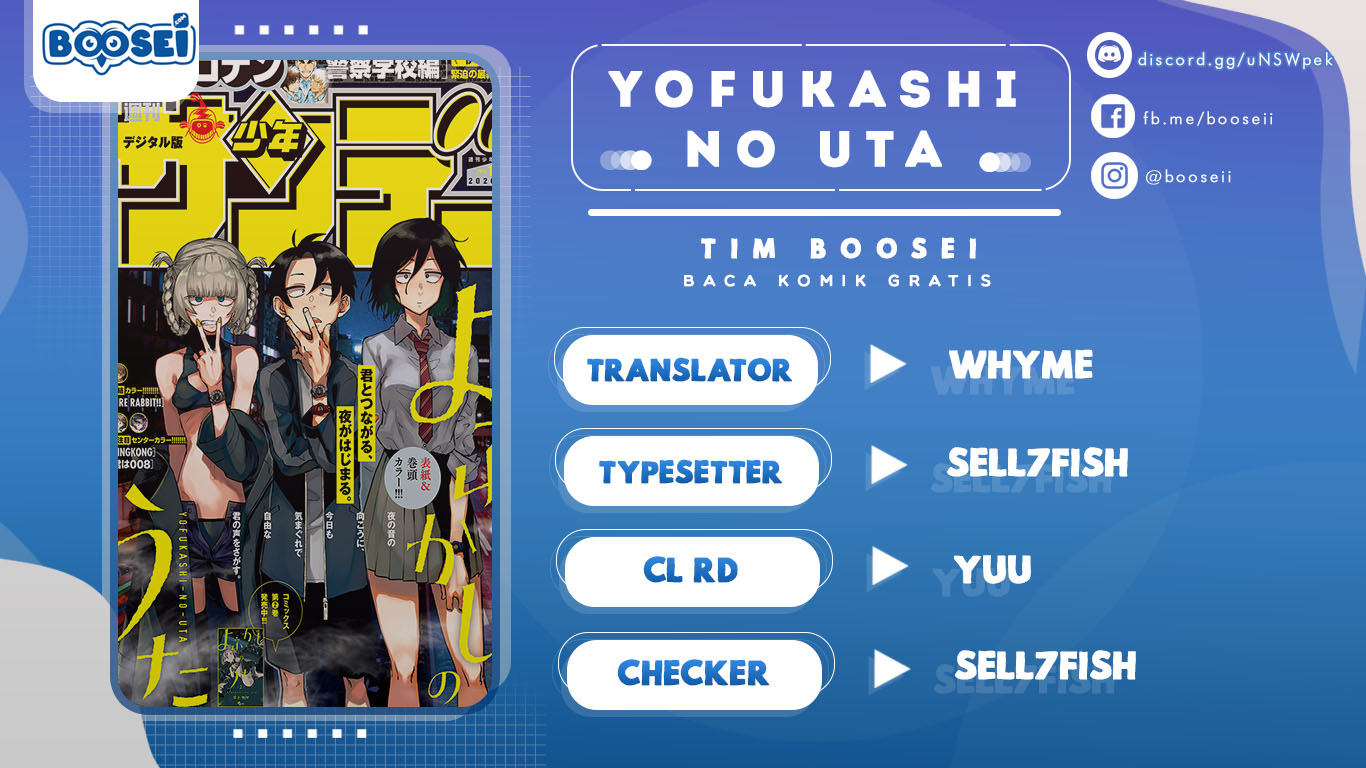 Baca Komik Yofukashi no Uta Chapter 44 Gambar 1