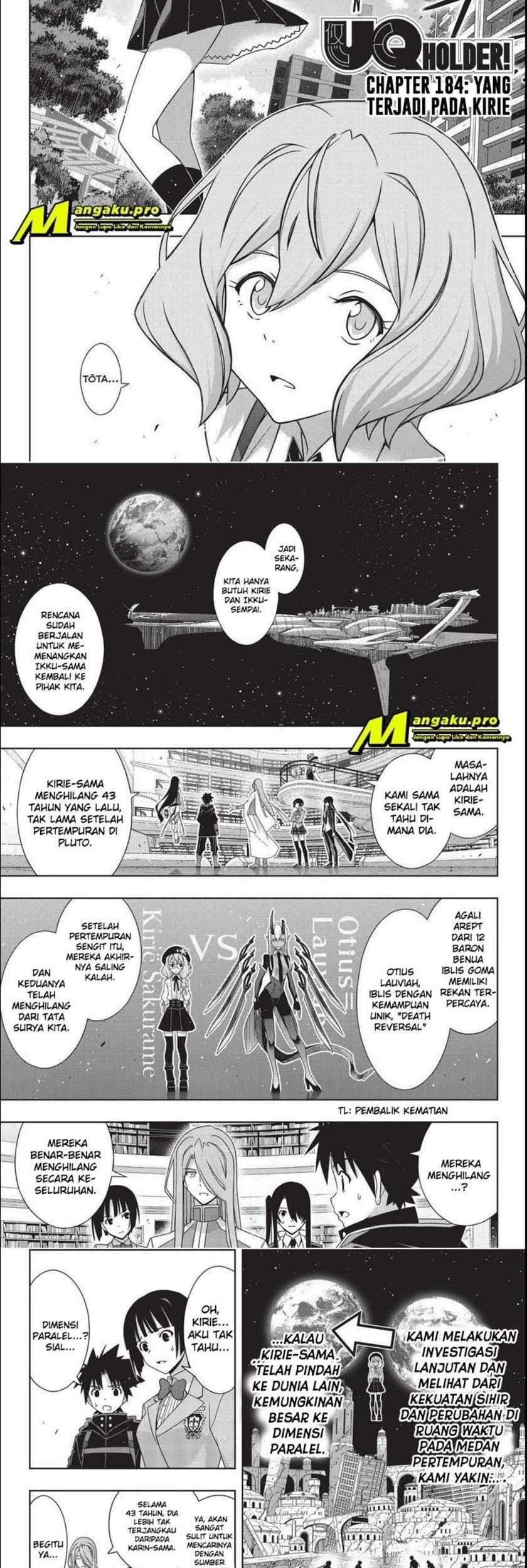 UQ Holder! Chapter 184.1 Gambar 3