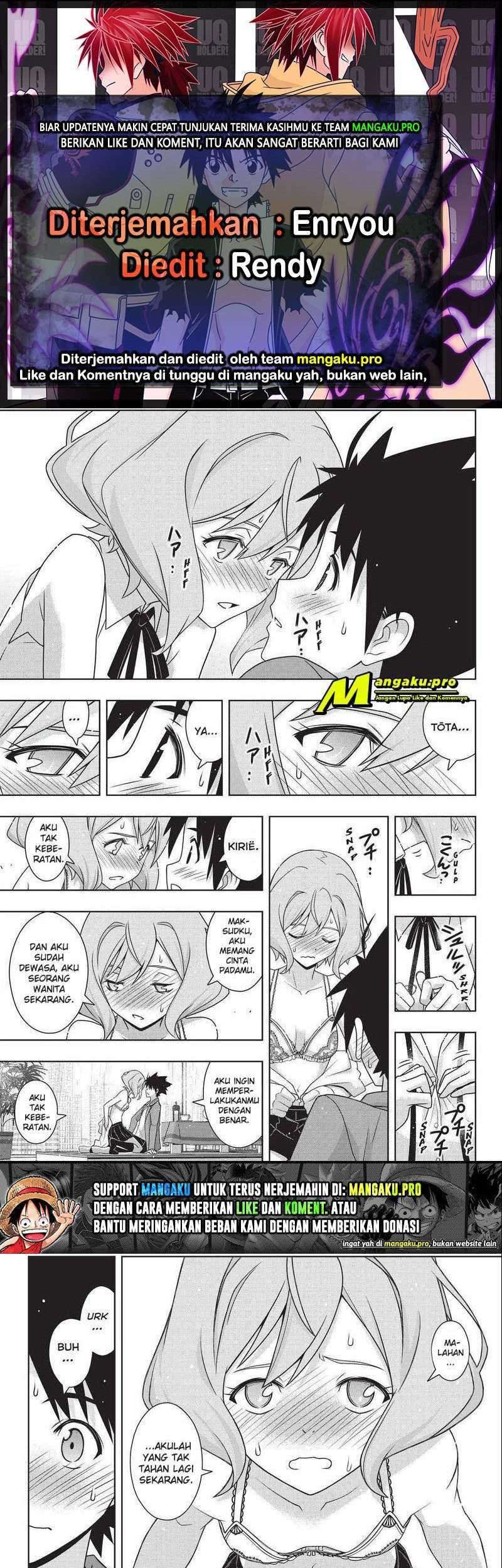 Baca Komik UQ Holder! Chapter 184.2 Gambar 1