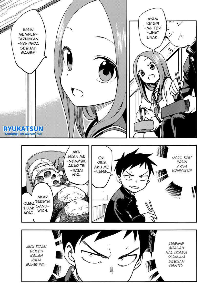 Karakai Jouzu no Takagi-san Chapter 125 Gambar 10