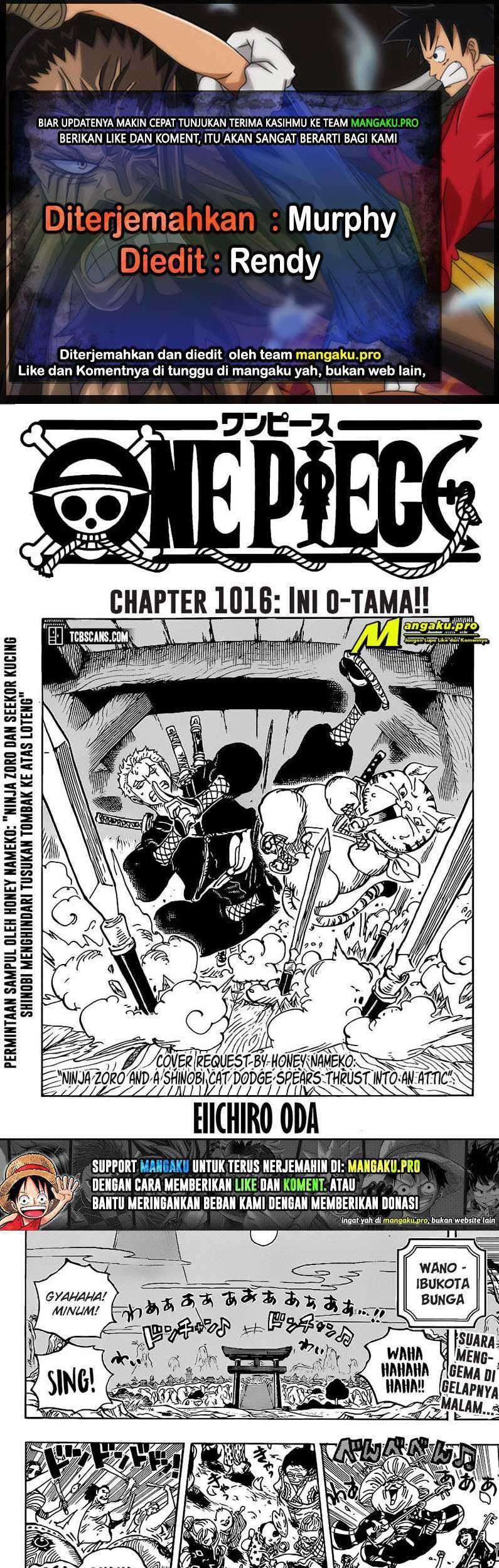 Baca Komik One Piece Chapter 1016 Gambar 1