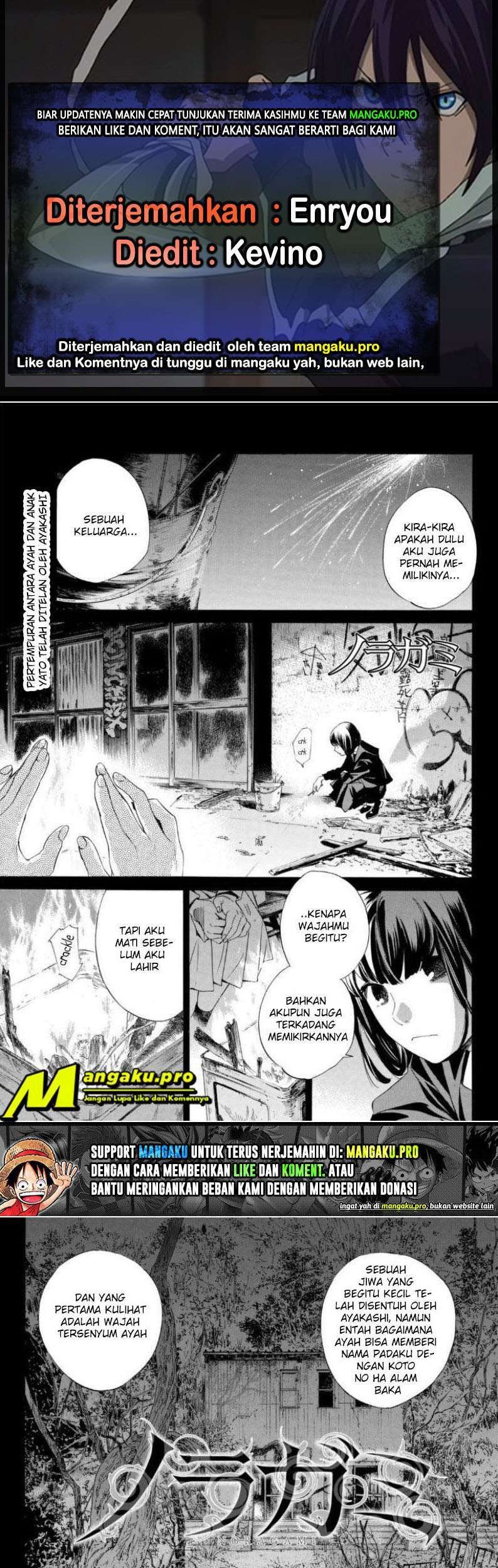 Baca Komik Noragami Chapter 94.2 Gambar 1