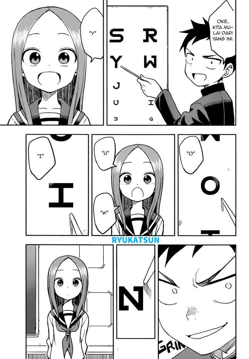 Karakai Jouzu no Takagi-san Chapter 128 Gambar 8