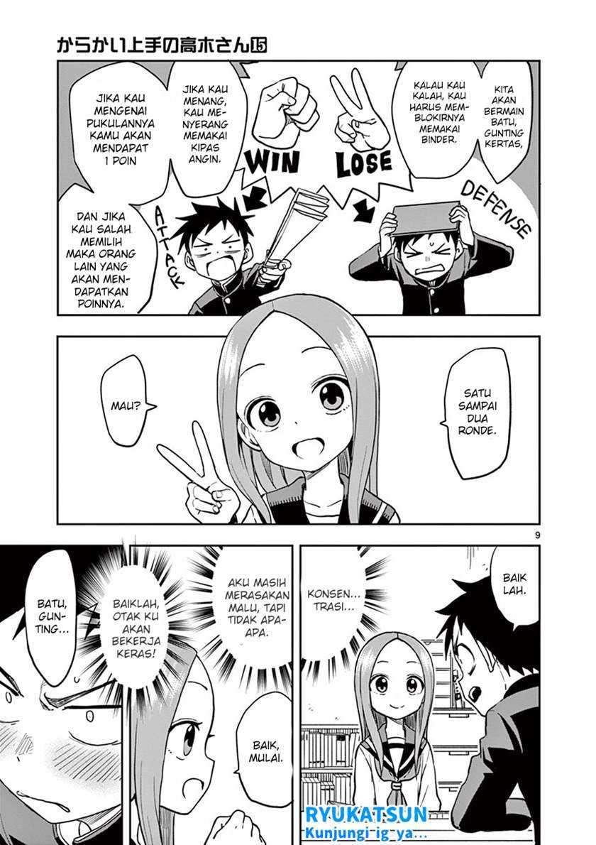 Karakai Jouzu no Takagi-san Chapter 127 Gambar 10