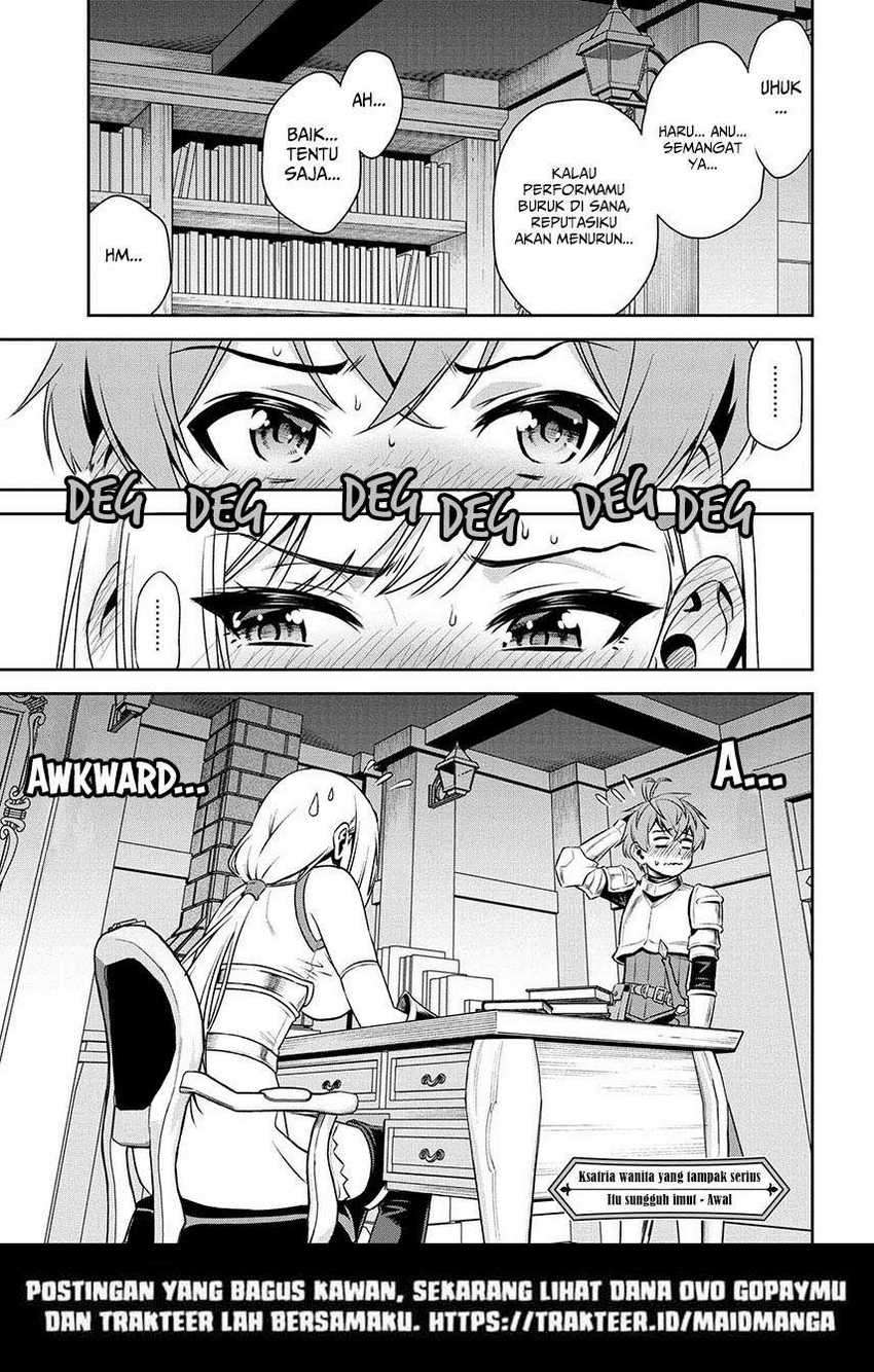 Toshiue elite onna kishi ga boku no mae de dake kawaii Chapter 09.1 Gambar 13