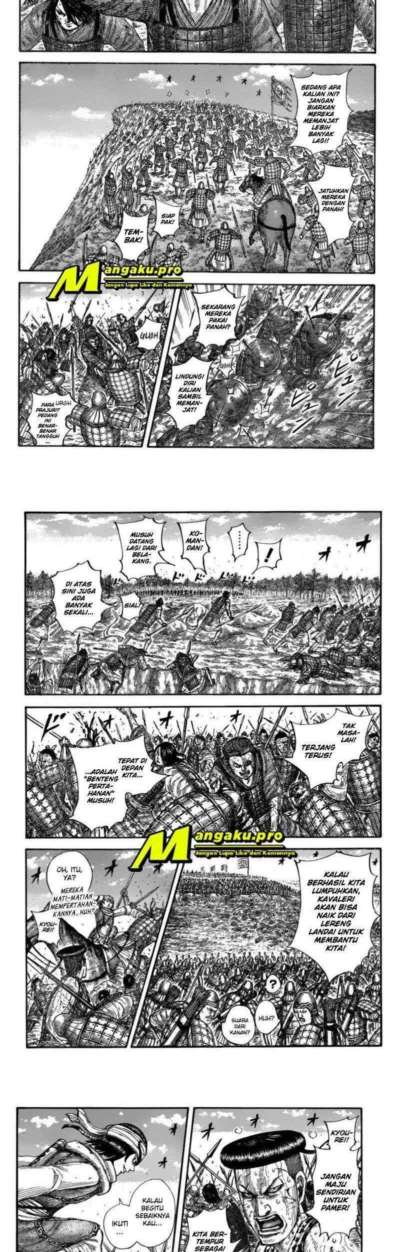 Kingdom Chapter 682 Gambar 5