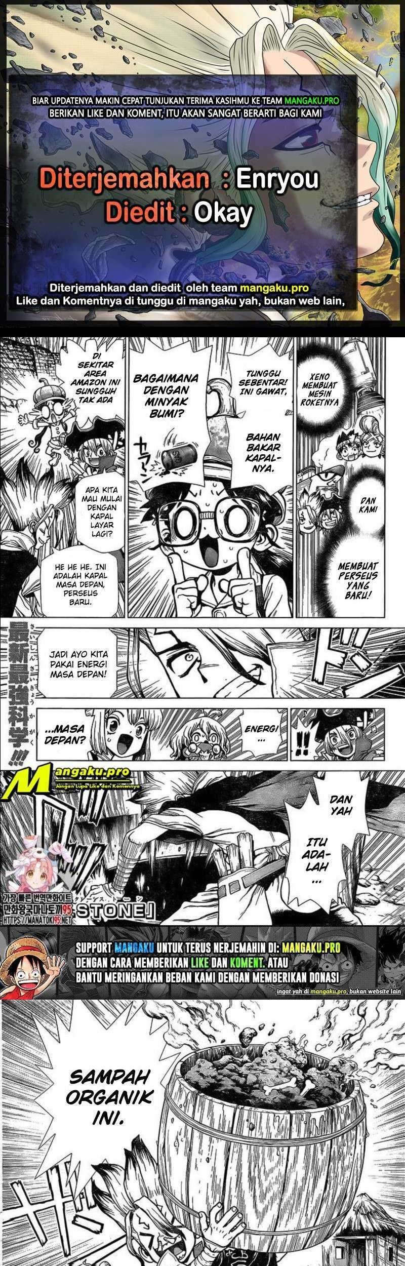 Baca Komik Dr. Stone Chapter 200 Gambar 1
