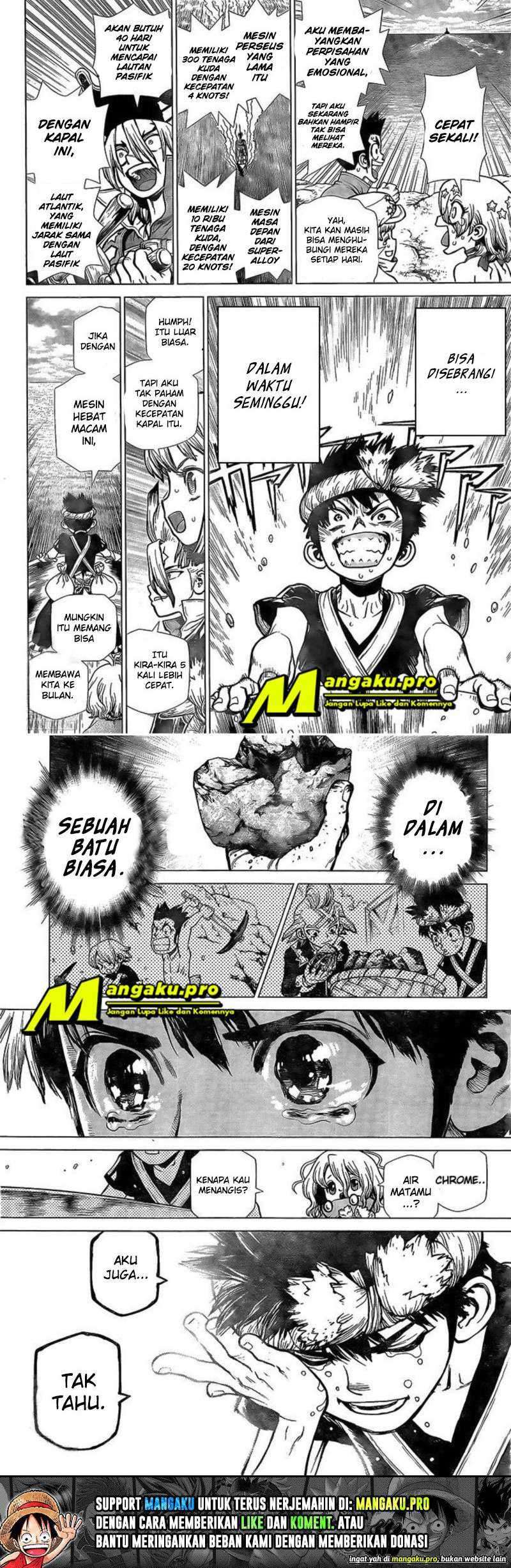 Dr. Stone Chapter 200 Gambar 12