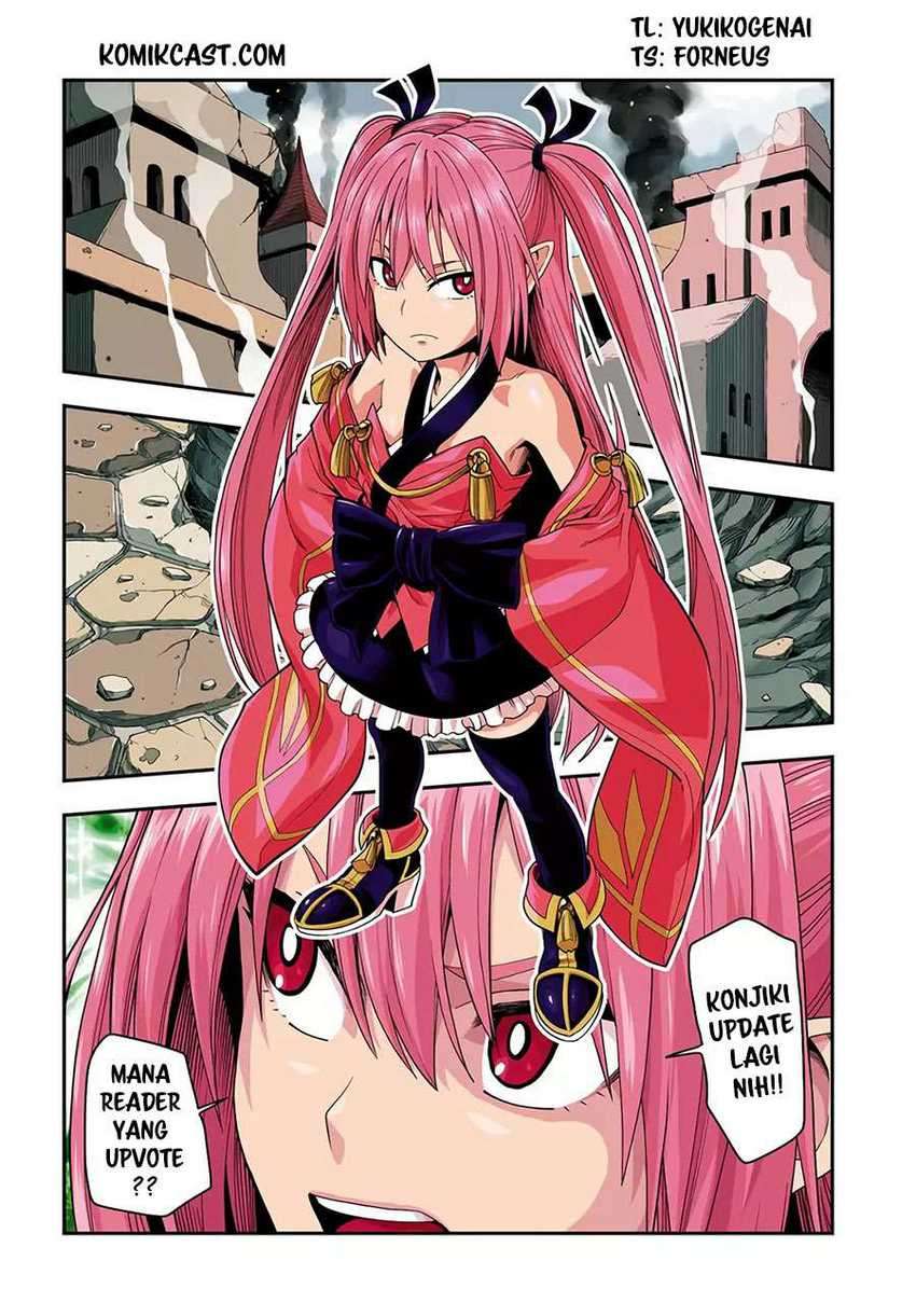 Konjiki no Moji Tsukai: Yuusha Yonin ni Makikomareta Unique Cheat Chapter 71 Gambar 31