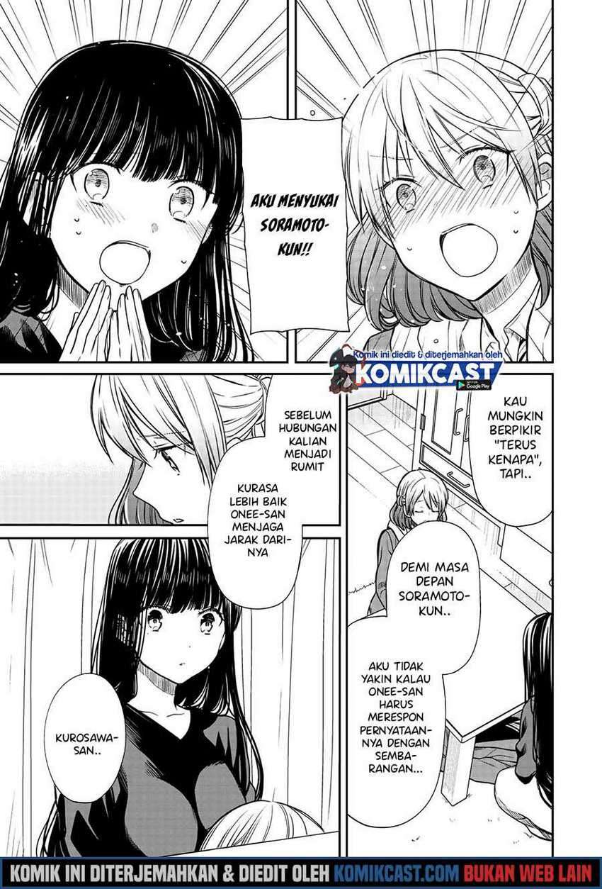 Danshi Koukousei wo Yashinaitai Onee-san no Hanashi Chapter 160 Gambar 4