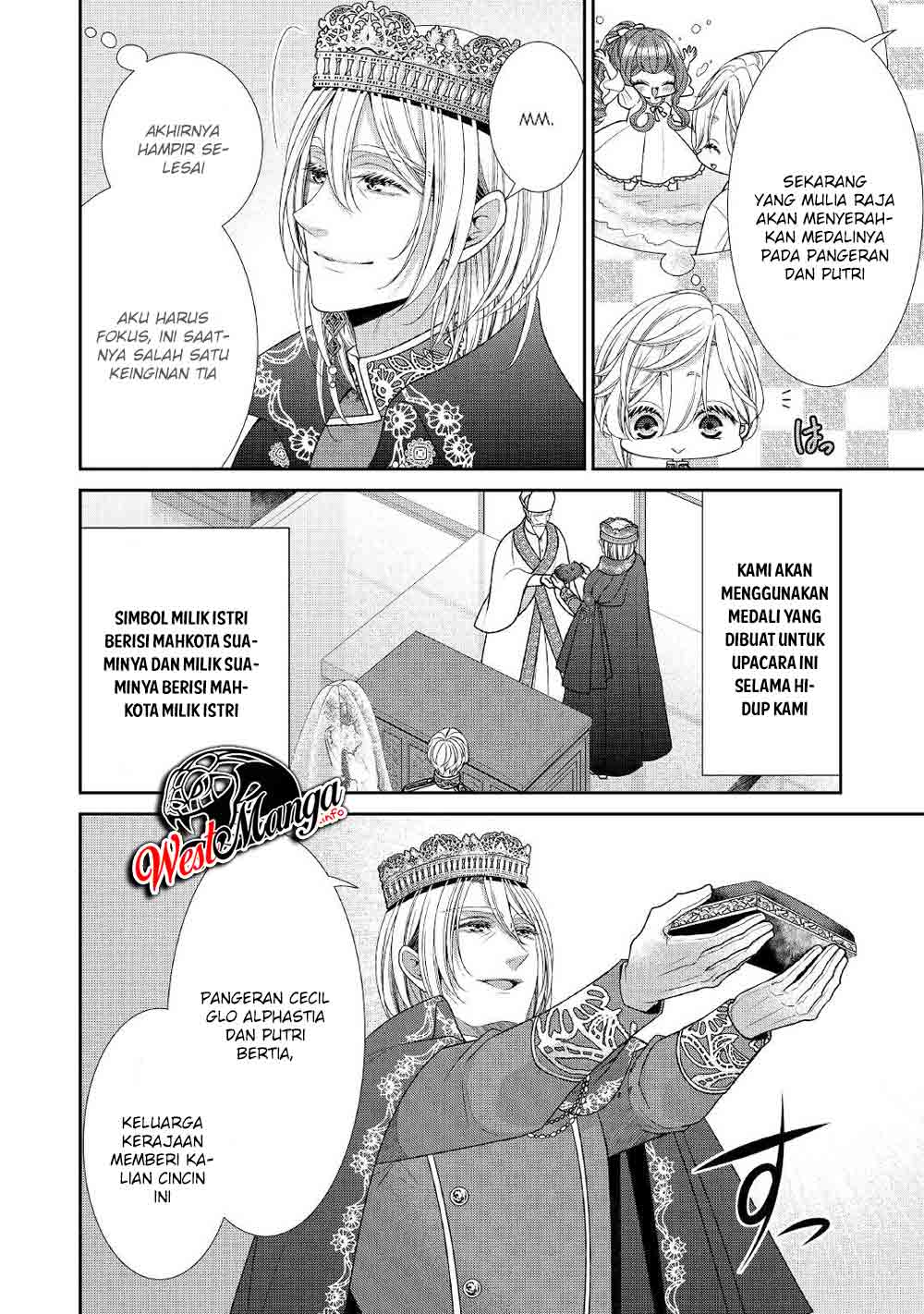 Jishou Akuyaku Reijou na Konyakusha no Kansatsu Kiroku Chapter 31 Gambar 24