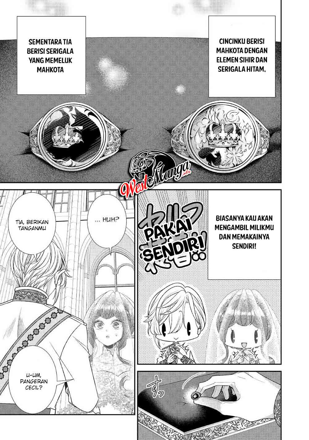 Jishou Akuyaku Reijou na Konyakusha no Kansatsu Kiroku Chapter 31 Gambar 25