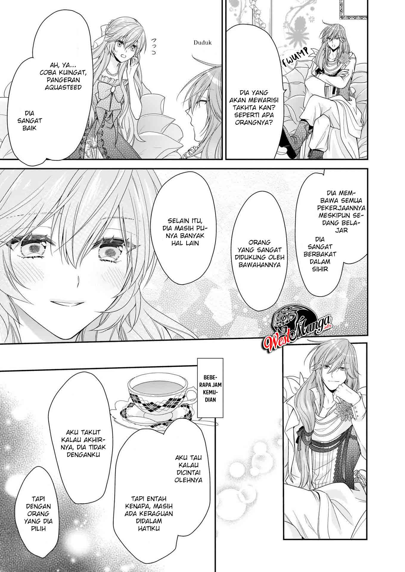 Akuyaku Reijou wa Ringoku no Outaishi ni Dekiai sareru Chapter 16 Gambar 22