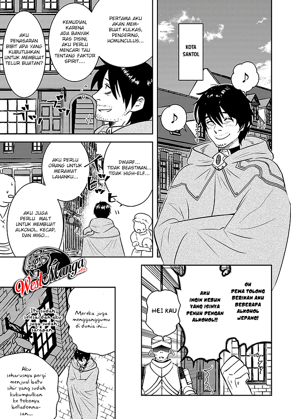 Arafoo Kenja no Isekai Seikatsu Nikki Chapter 24 Gambar 16