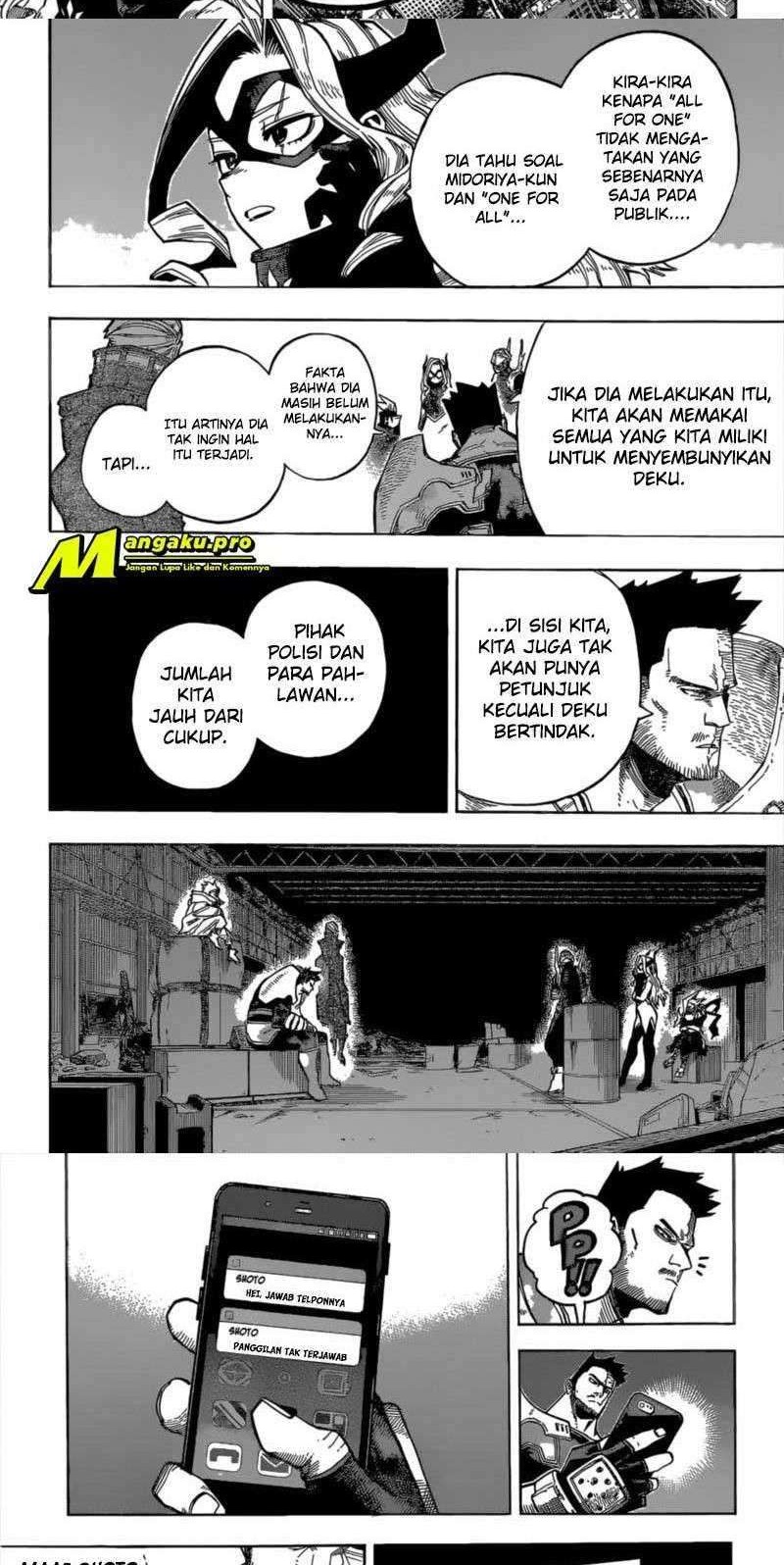 Boku no Hero Academia Chapter 317 Gambar 4