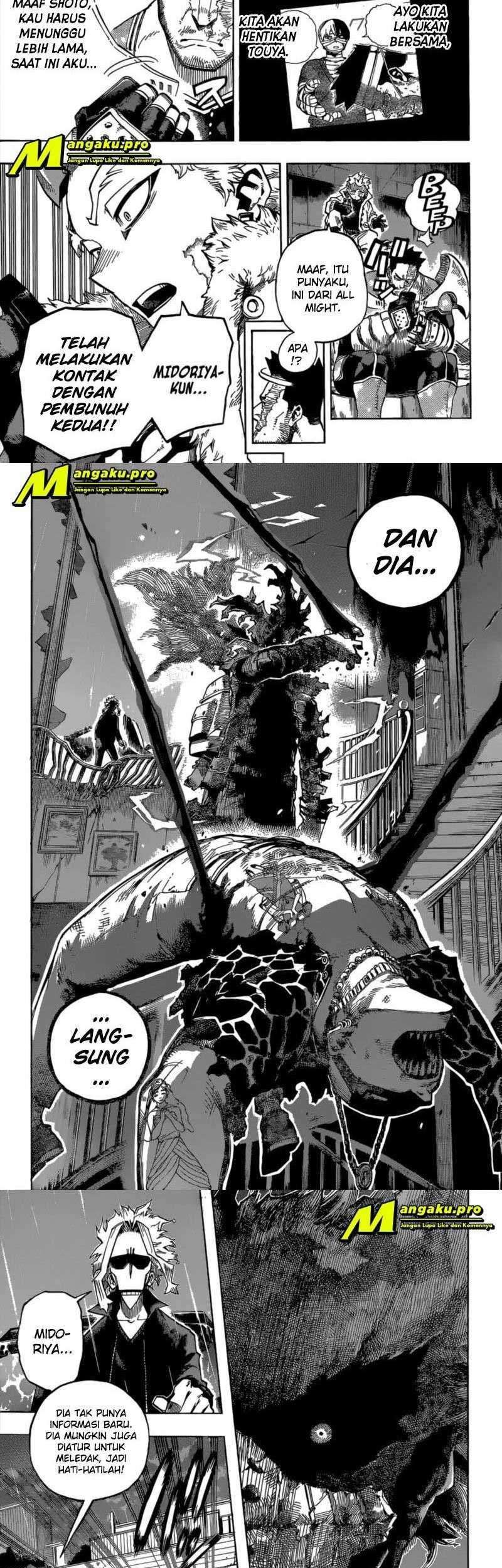 Boku no Hero Academia Chapter 317 Gambar 5