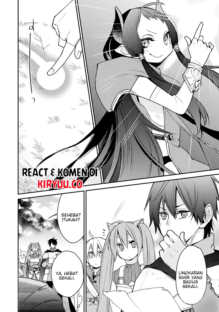 Saikyou no Madoshi. Hisa ni Ya wo Ukete Shimatta no de Inaka no Eihei ni Naru Chapter 16.1 Gambar 13