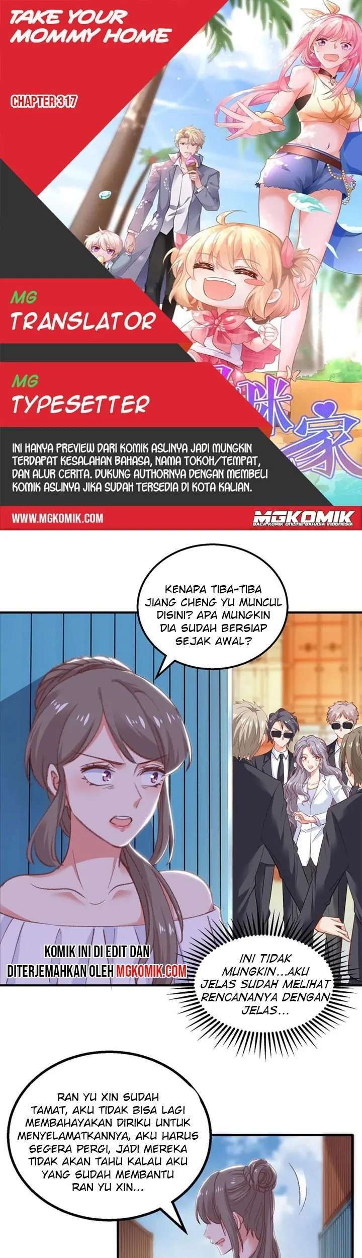 Baca Komik Take Your Mommy Home Chapter 317 Gambar 1