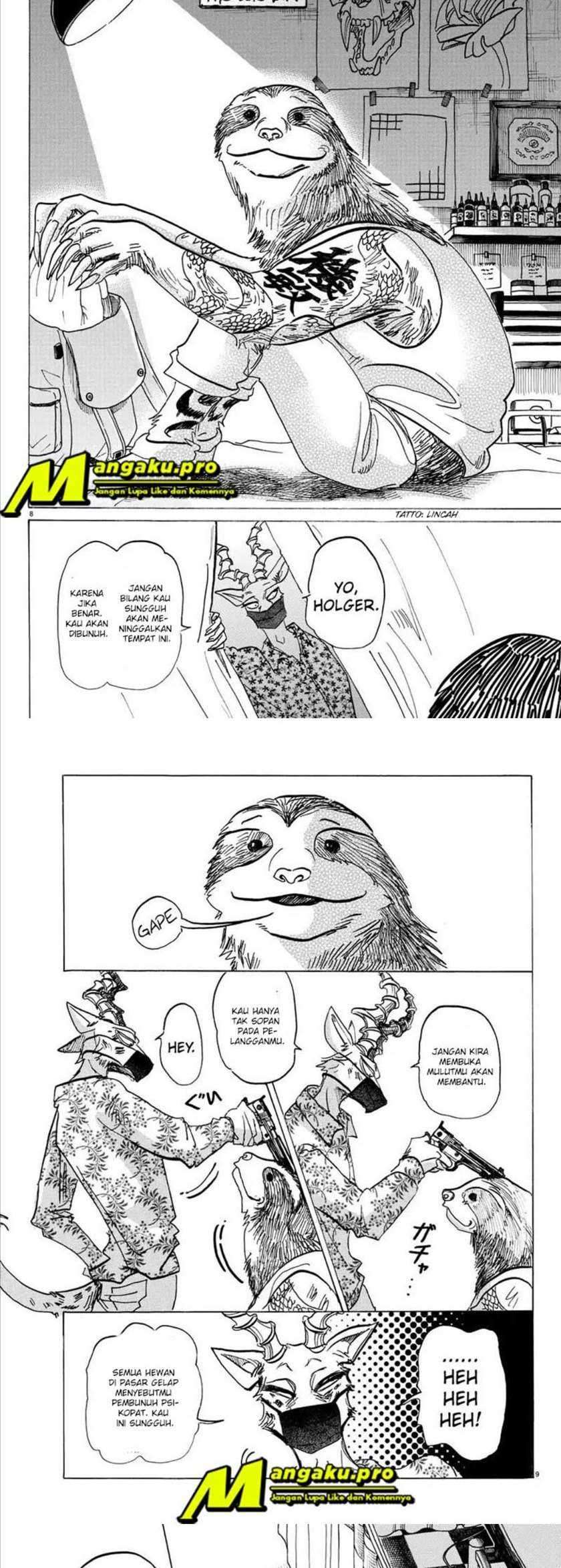 Beastars Chapter 139 Gambar 5