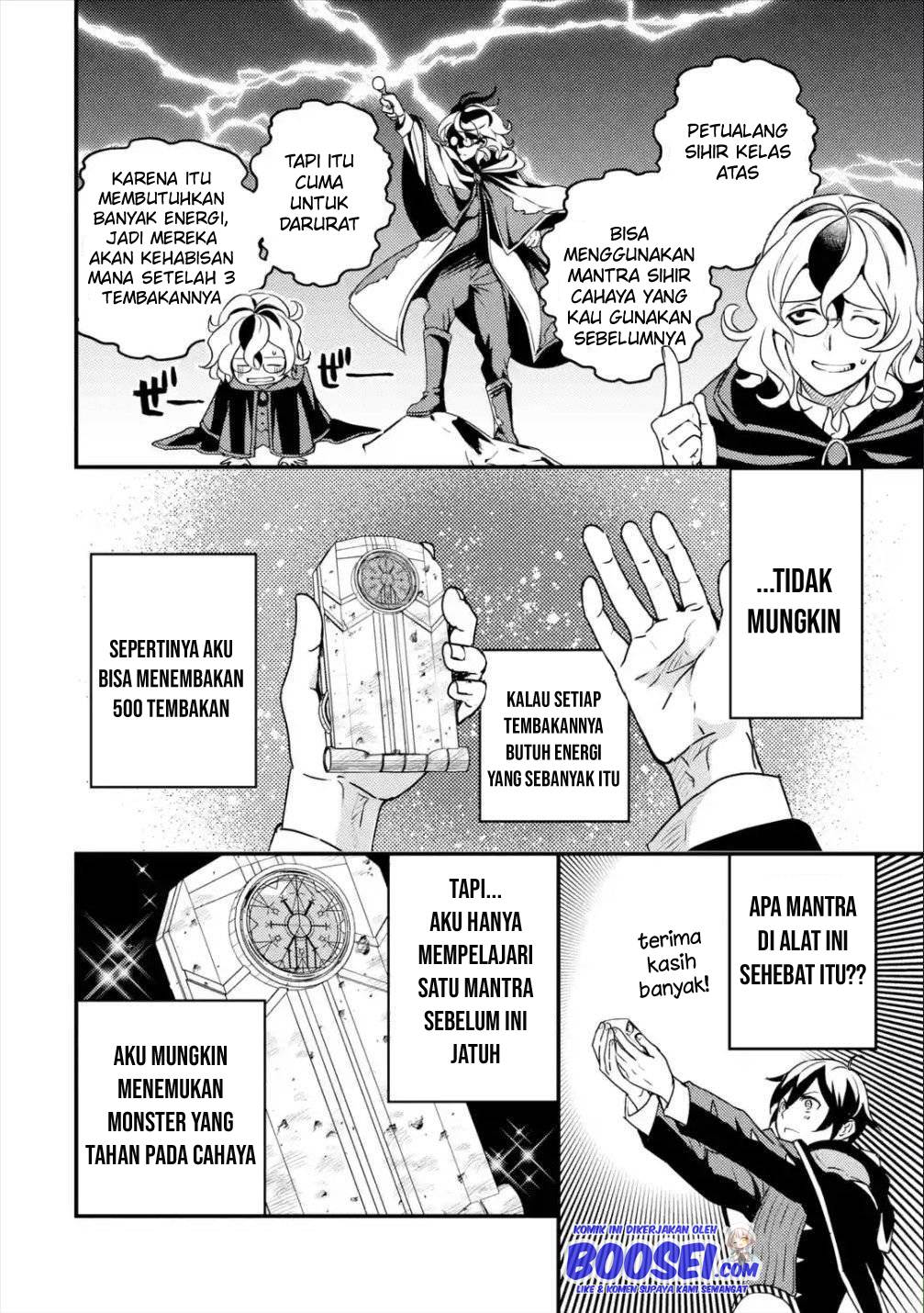 Isekai Tensei de Kenja ni Natte Boukensha Seikatsu Chapter 3 Gambar 20