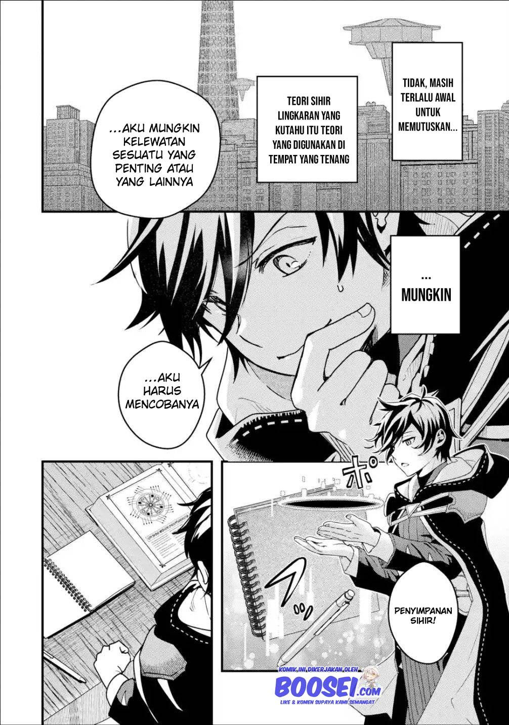 Isekai Tensei de Kenja ni Natte Boukensha Seikatsu Chapter 3 Gambar 26