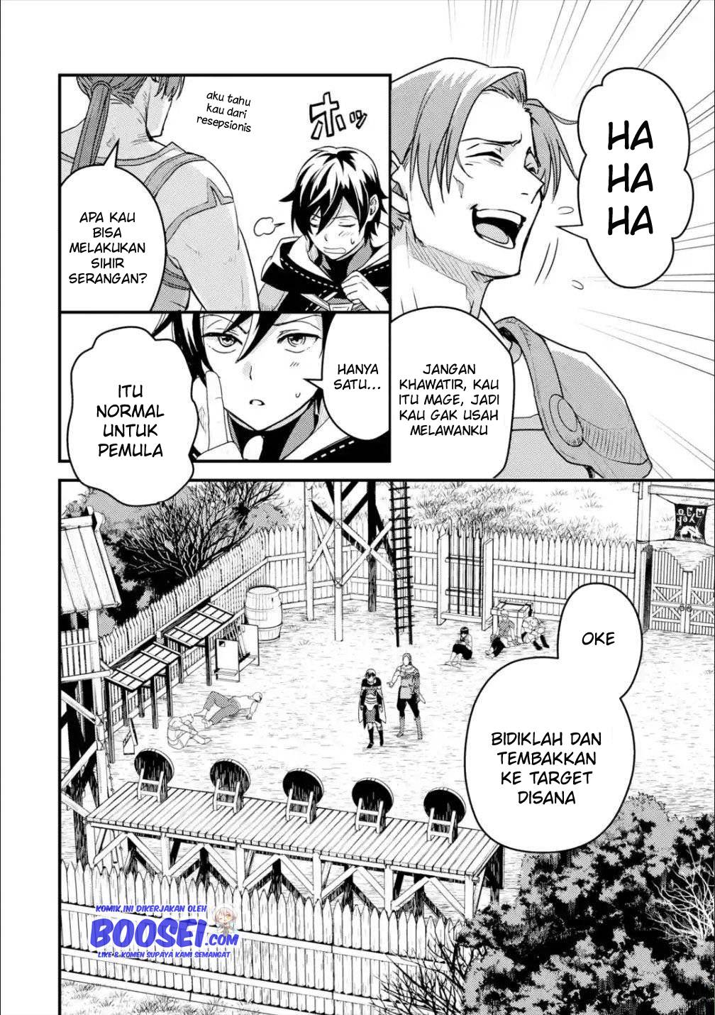 Isekai Tensei de Kenja ni Natte Boukensha Seikatsu Chapter 3 Gambar 8