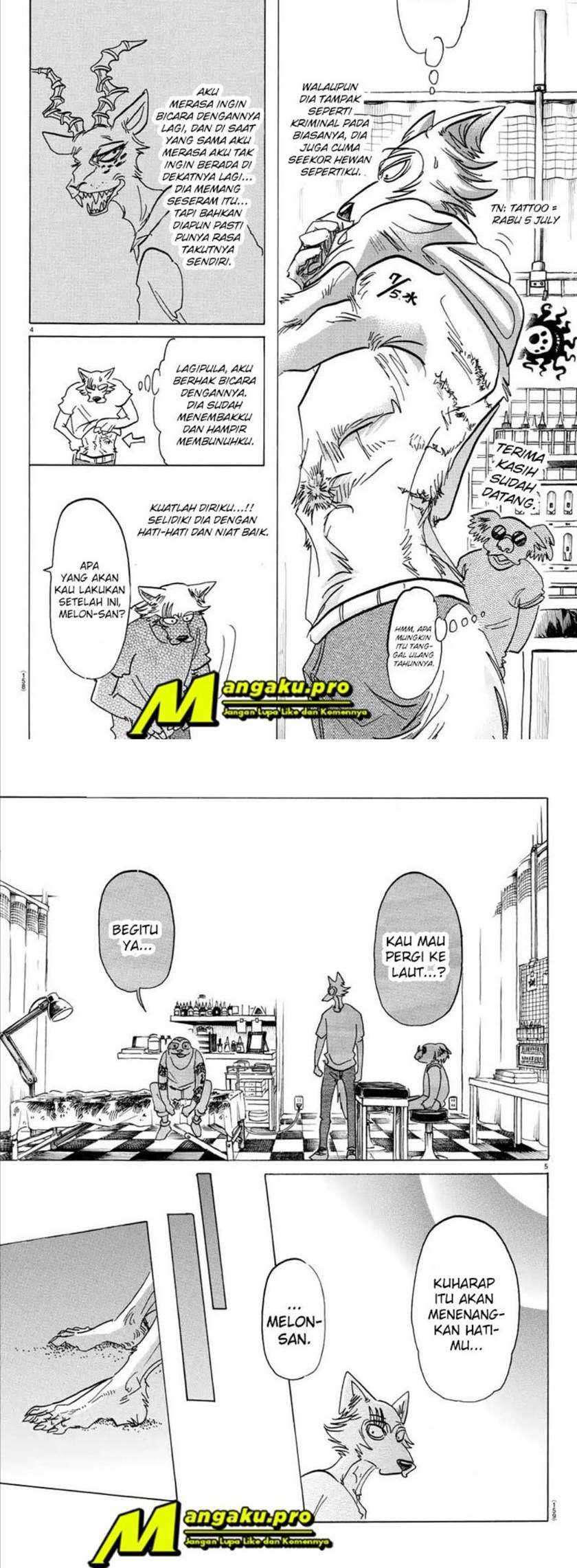 Beastars Chapter 140 Gambar 3