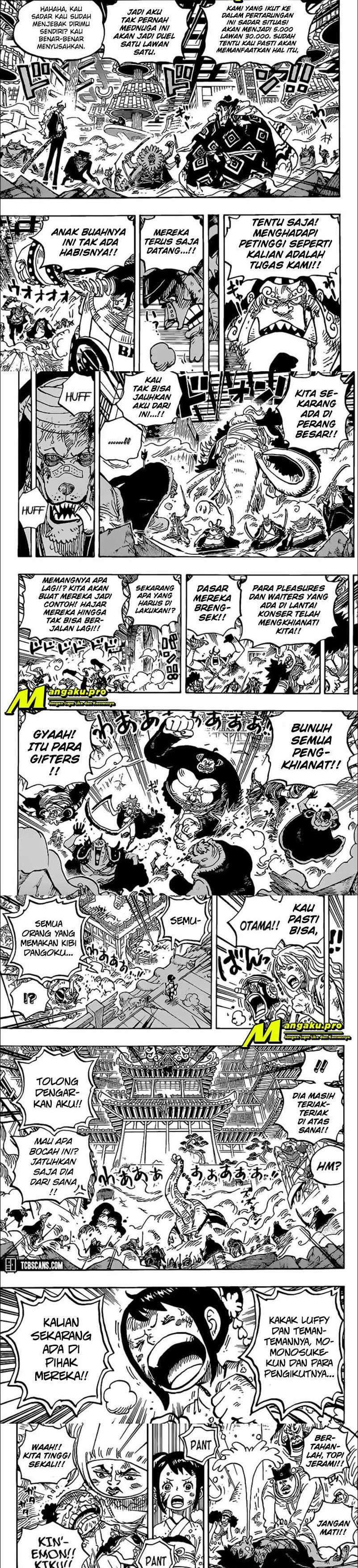 Baca Manga One Piece Chapter 1017 HD Gambar 2