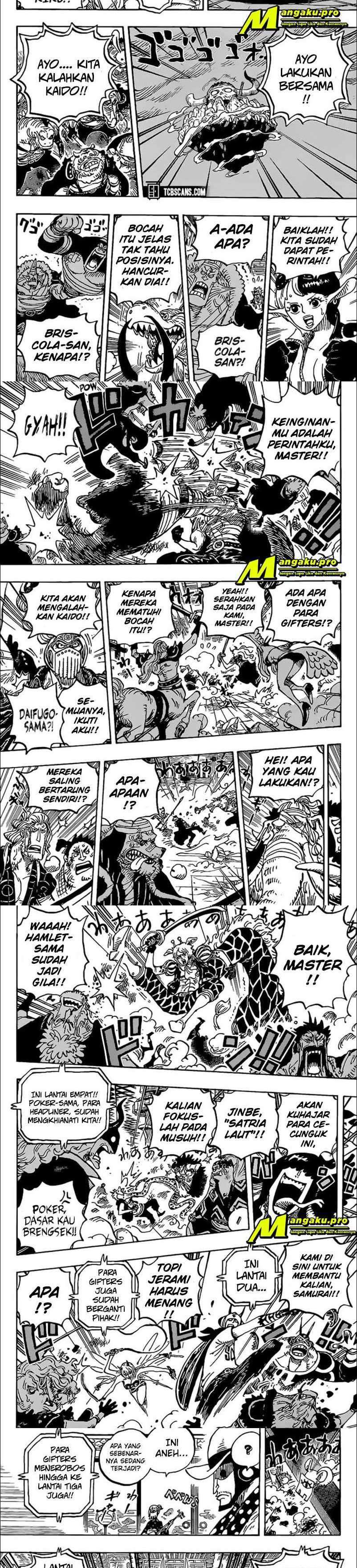 One Piece Chapter 1017 HD Gambar 3