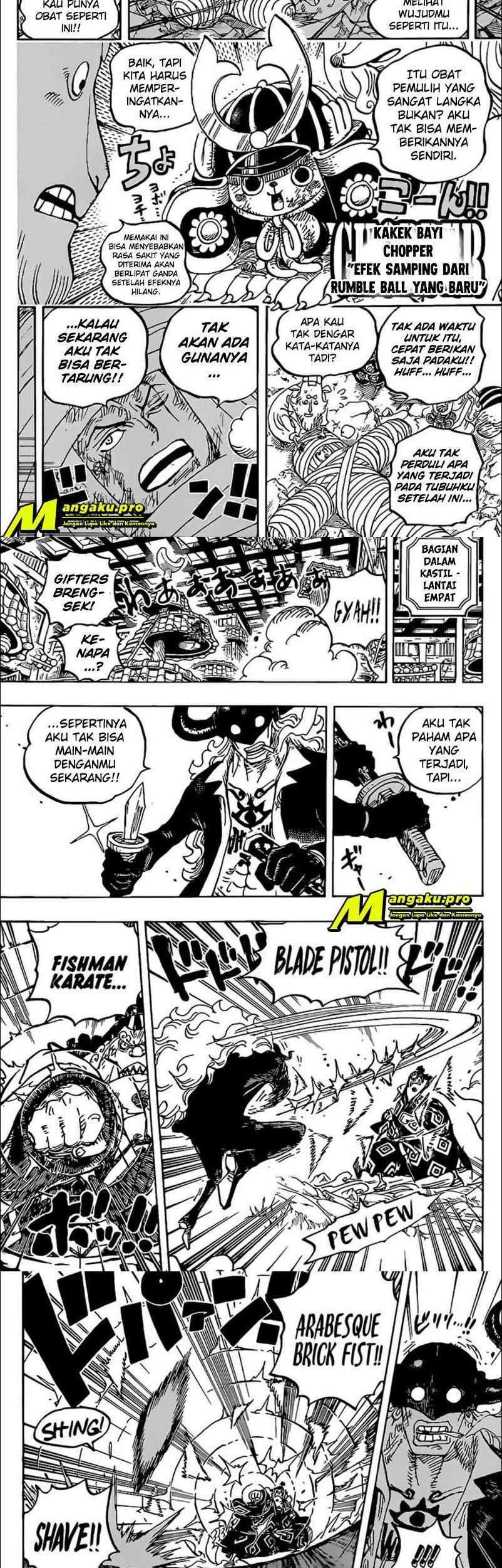 One Piece Chapter 1017 Gambar 9