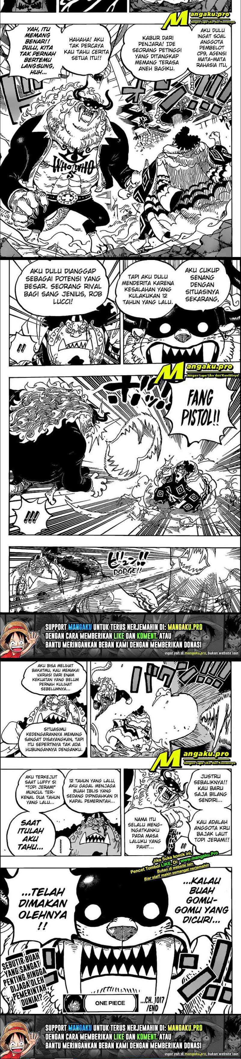One Piece Chapter 1017 HD Gambar 6