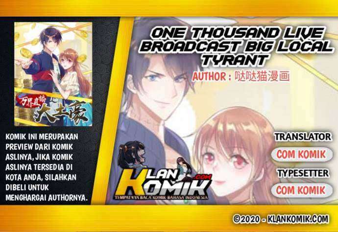 Baca Komik One Thousand Live Broadcast Big Local Tyrant Chapter 75 Gambar 1